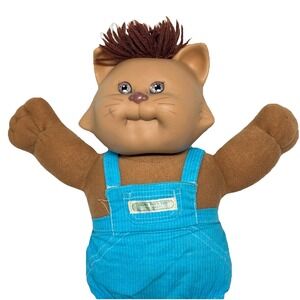 Vintage Cabbage Patch Kids Cat KOOSAS Doll 1983 Outfit 1985 Appalachian Art RARE